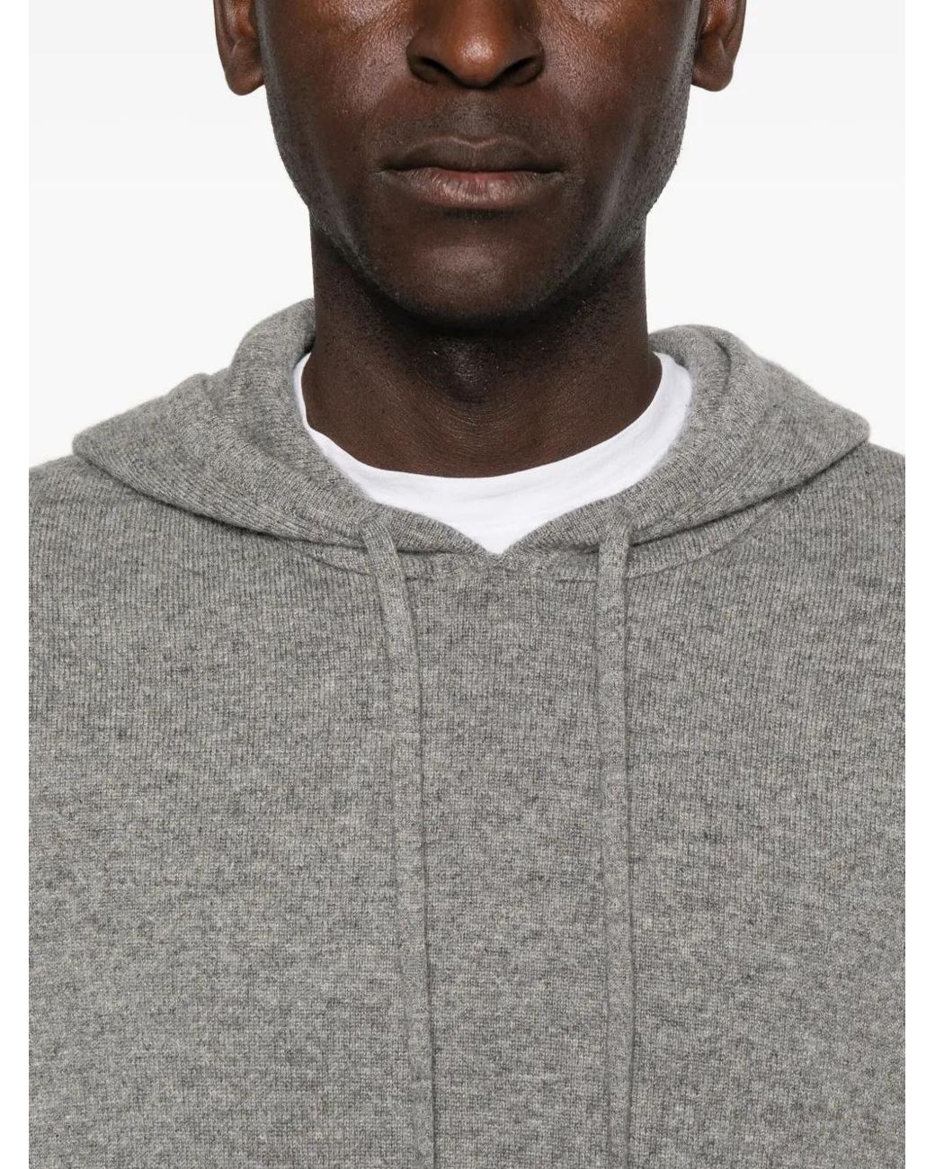 Bompard Gray Hoodie Sweater for men
