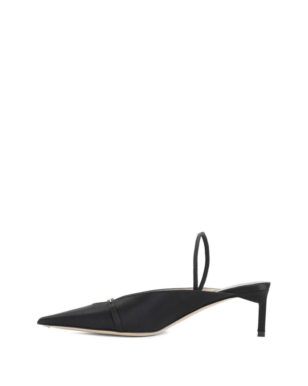 Tom Ford White Pointed-Toe Mules