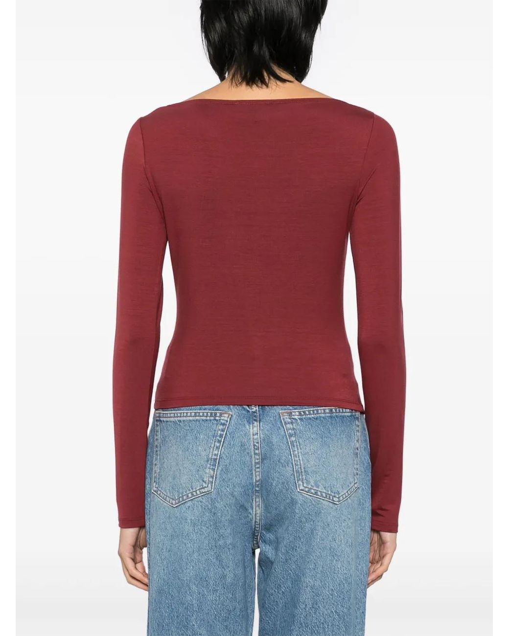 Reformation Red Wiley Top