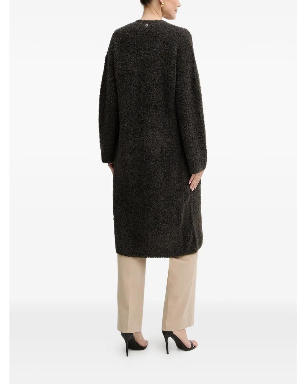 Guess Black Long-Sleeve Coat