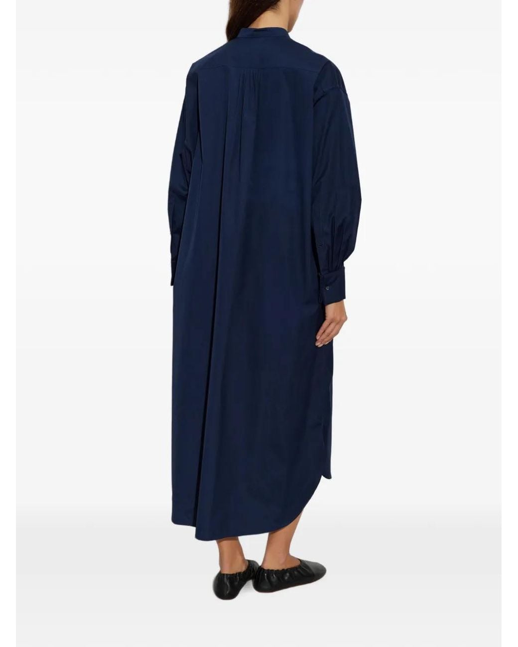 KENZO Blue Dress With A Waist Belt