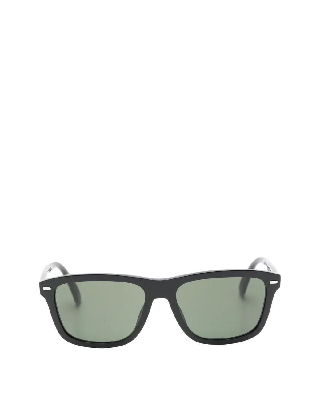 Vuarnet Green Belvedere Rectangle-Frame Sunglasses