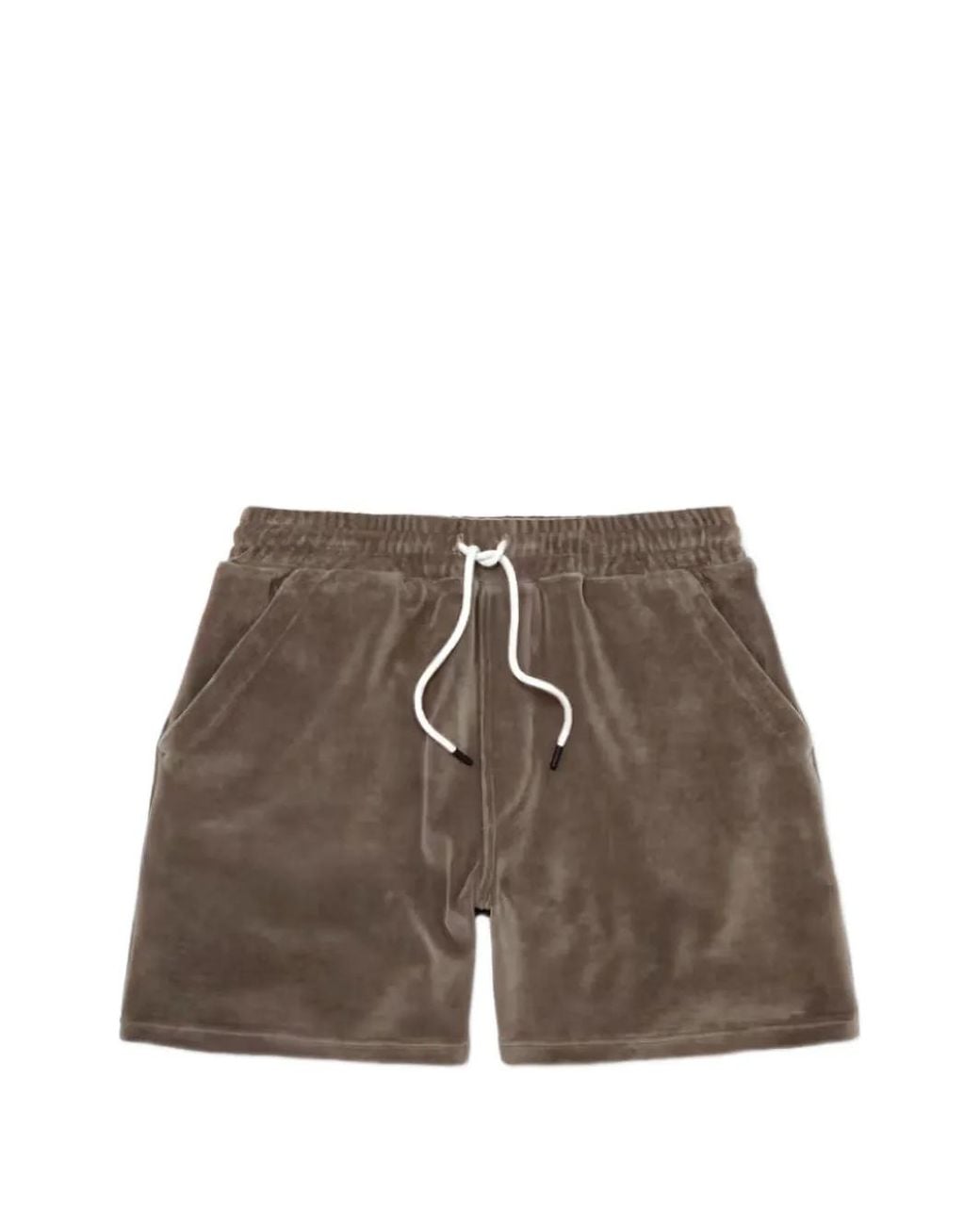 Oas Brown Morel Relaxed-Fit Shorts for men