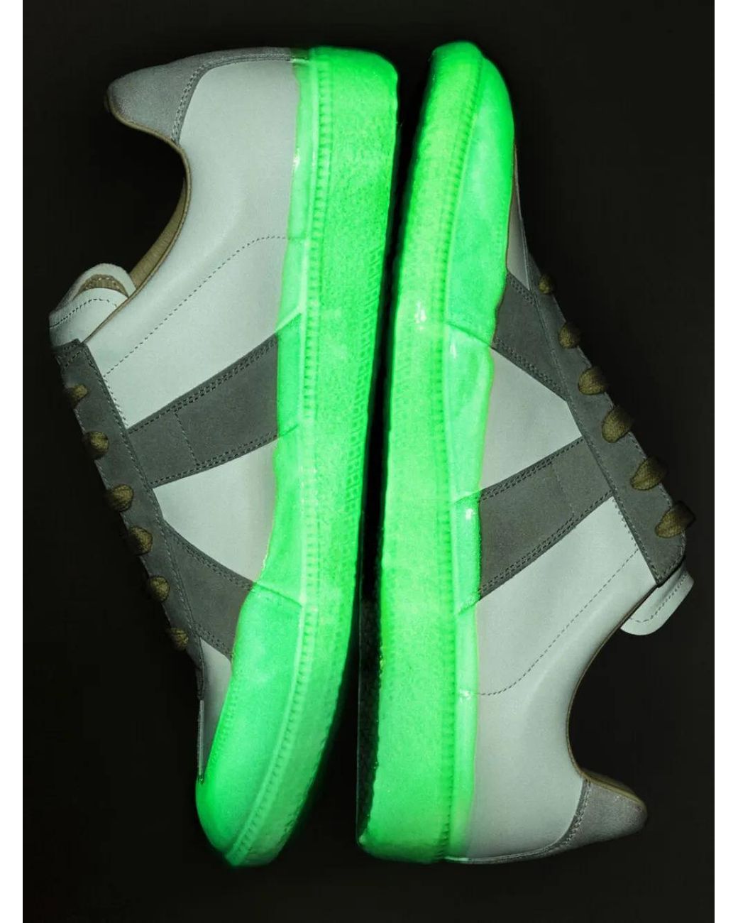 Maison Margiela White Replica Glow Sneakers