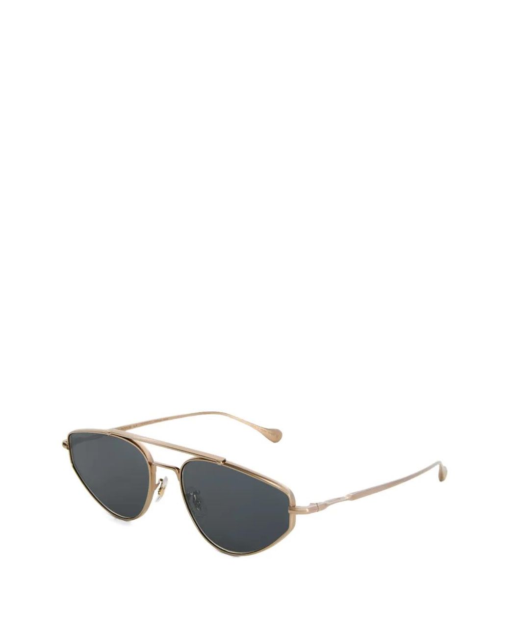 Jil Sander Blue Pilot-Frame Sunglasses
