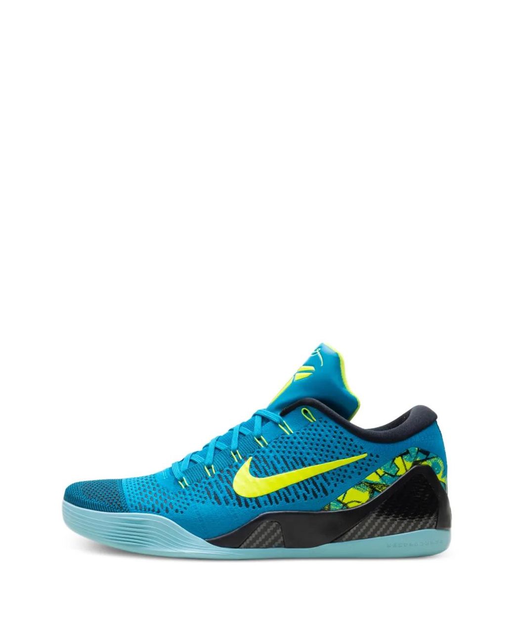 Nike Blue Kobe 9 Elite Protro Low-Top Sneakers for men