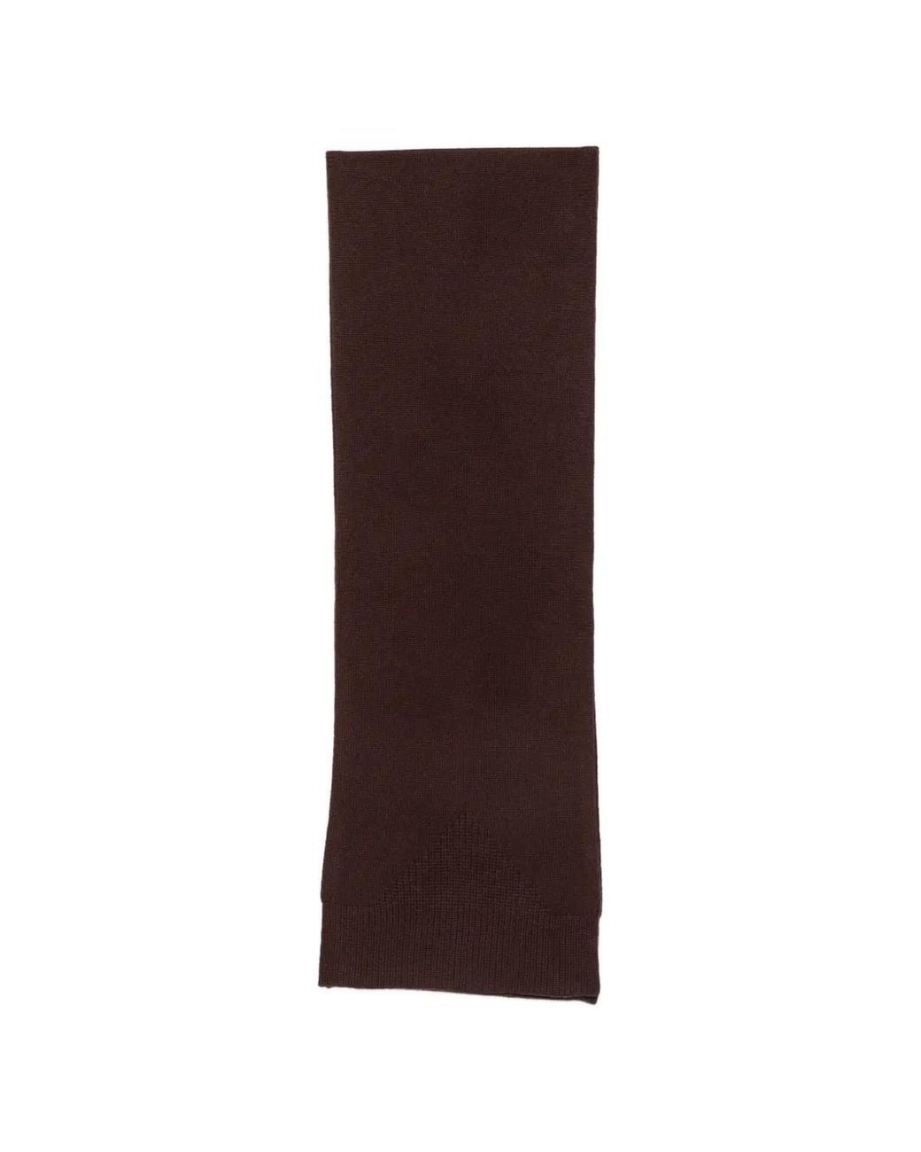 Joseph Brown Knitted Scarf