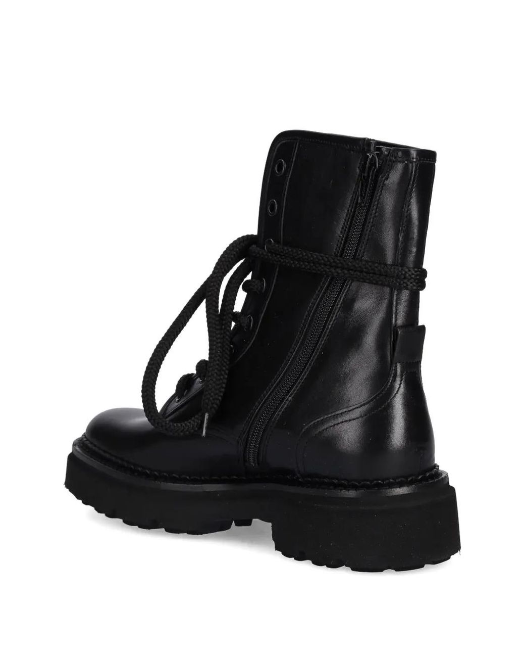 Kennel & Schmenger Black Jacy Lace-Up Boots