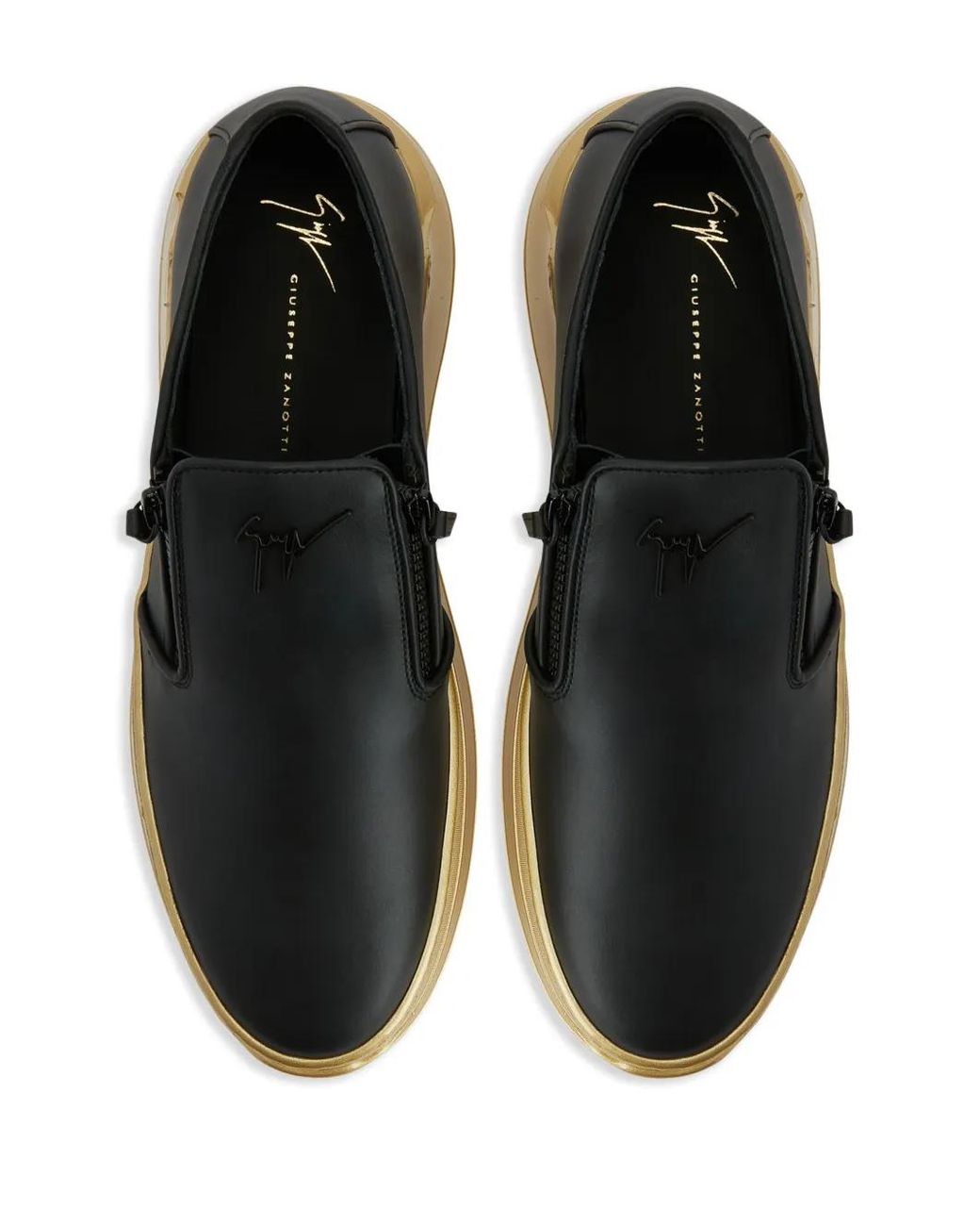 Giuseppe Zanotti Blue Conley Zip Chunky Sneakers for men
