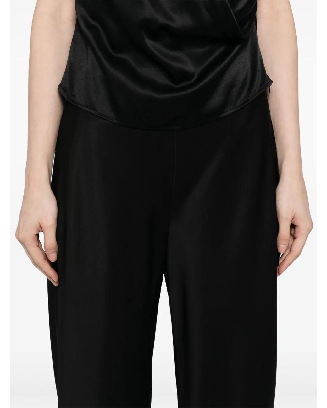 Reformation Black Gale Trousers