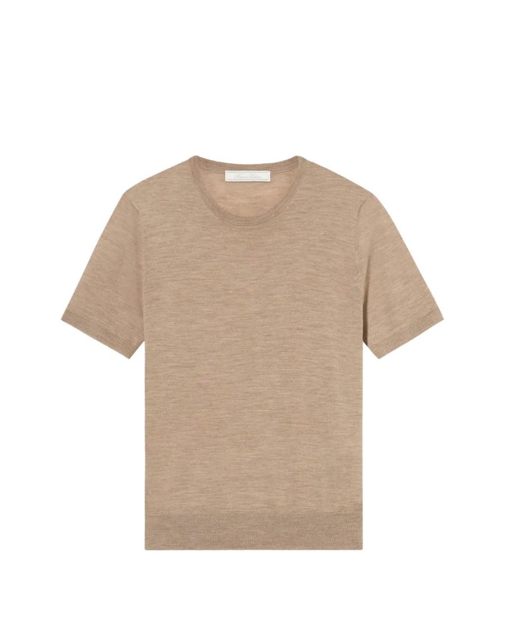 Brooks Brothers Natural Wool Knit T-Shirt