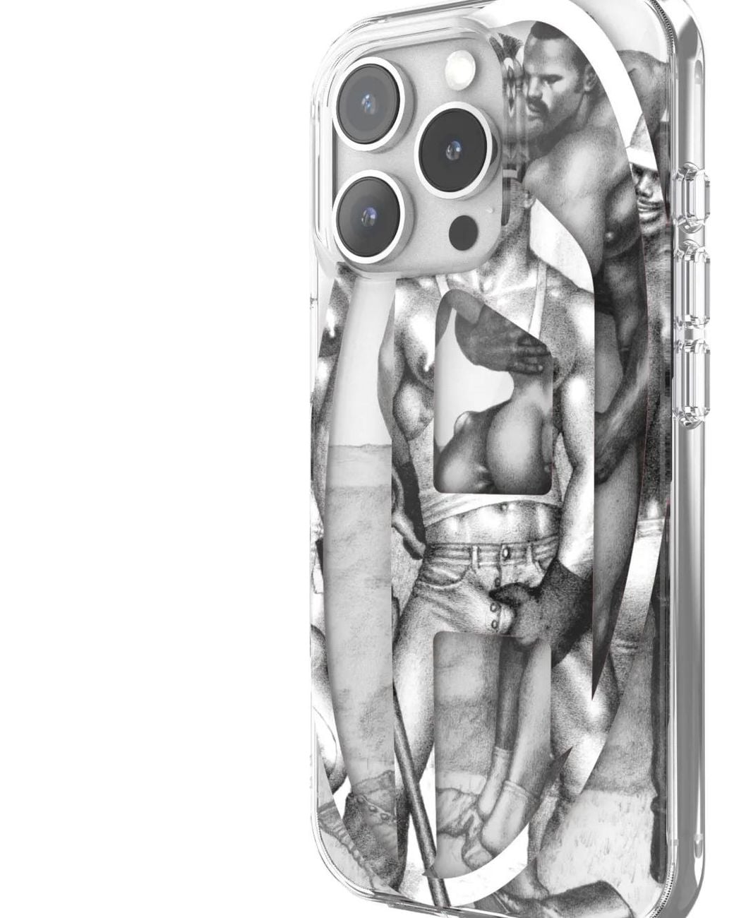 DIESEL Gray X Tom Of Finland Foundation Iphone Case
