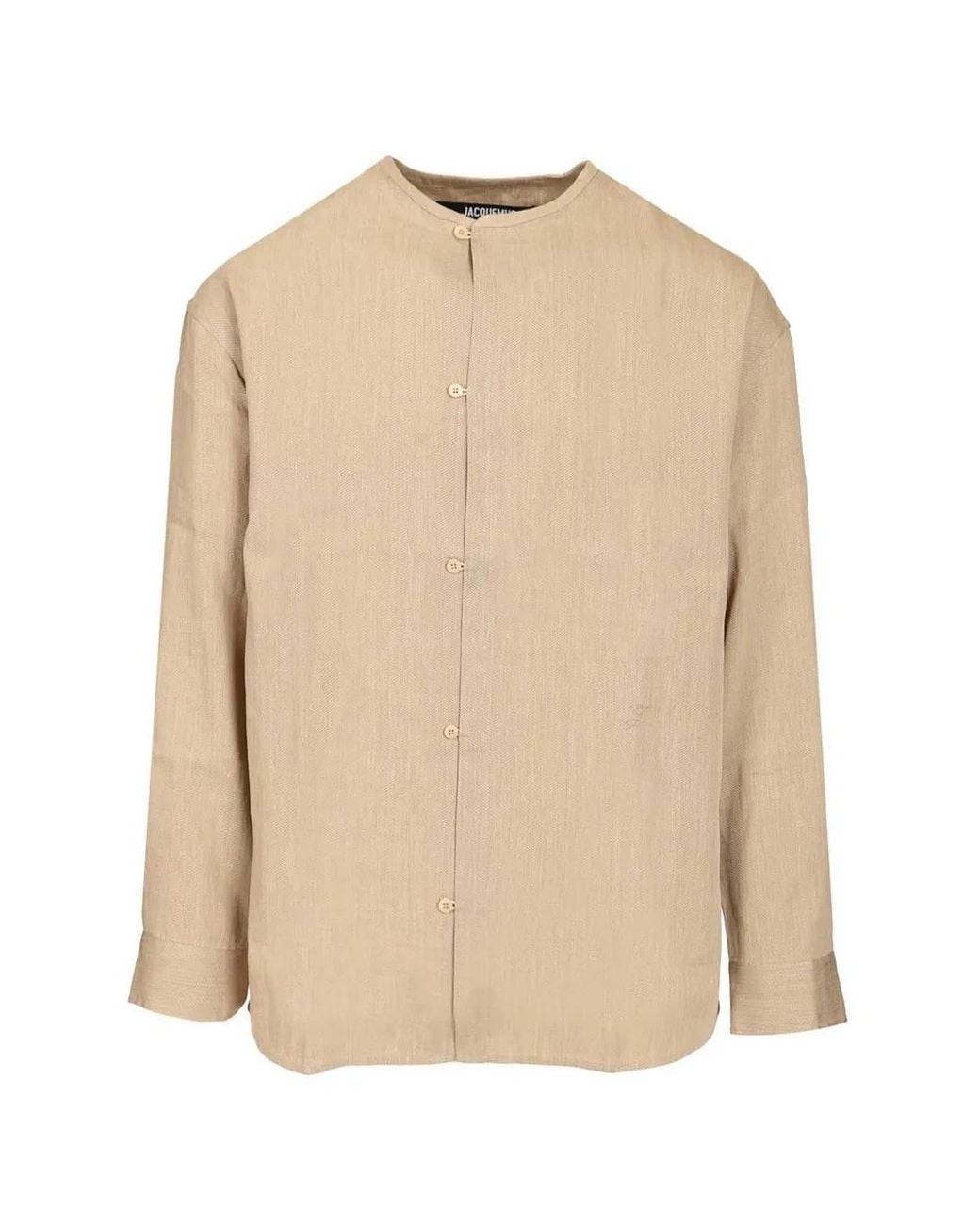 Jacquemus Natural "La Chemise Pastro" Blouse for men