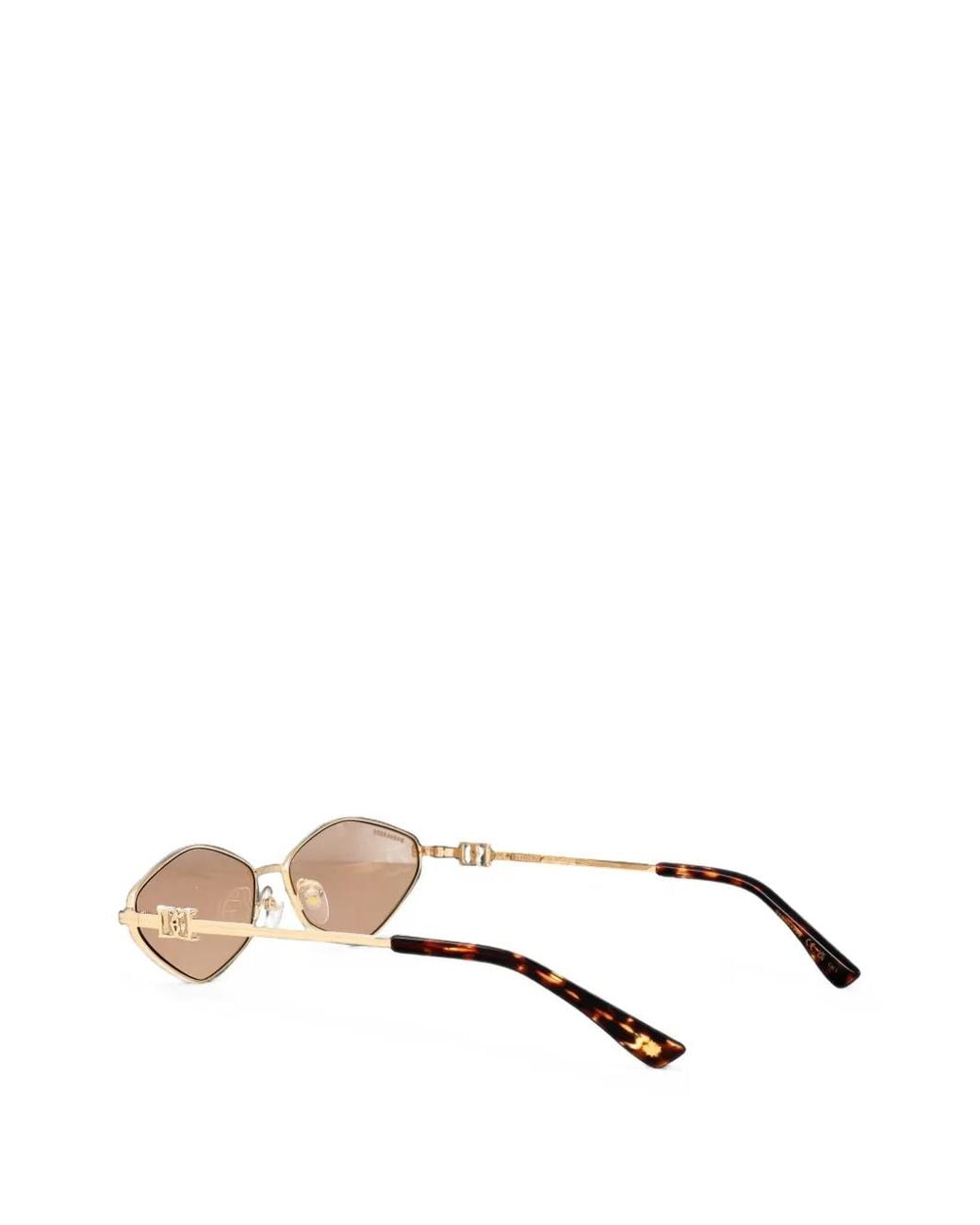 DSquared² Natural Geometric-Frame Sunglasses