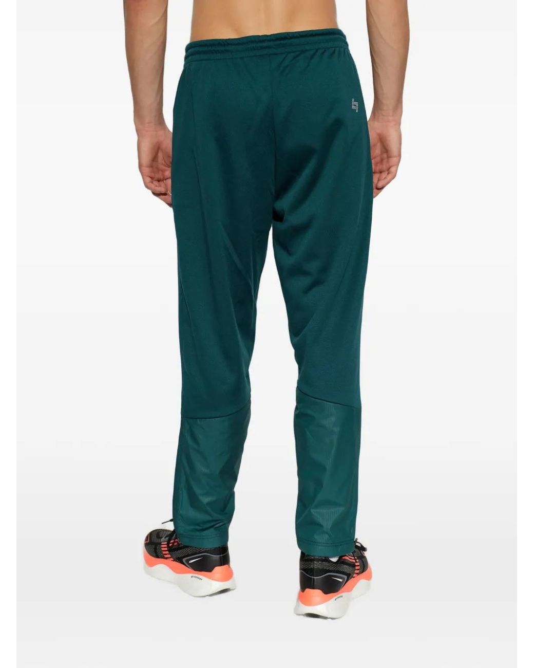 EA7 Trainingsbroek Met Logoprint in het Green voor heren