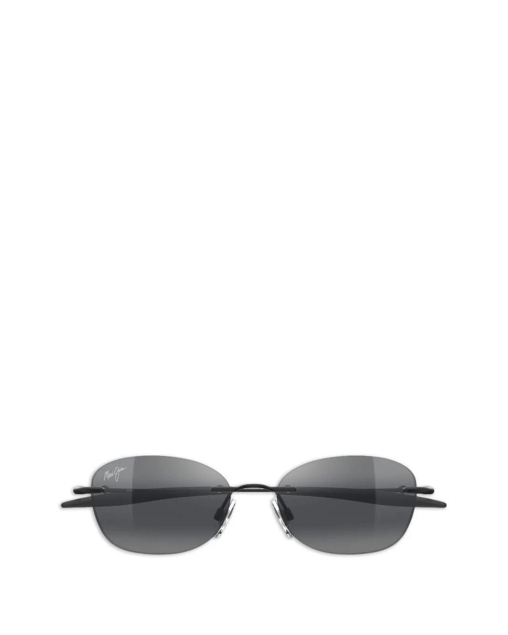 Maui Jim Gray Kaila Rimless Sunglasses