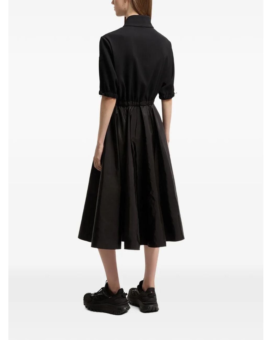 Moncler Black Midi Dress