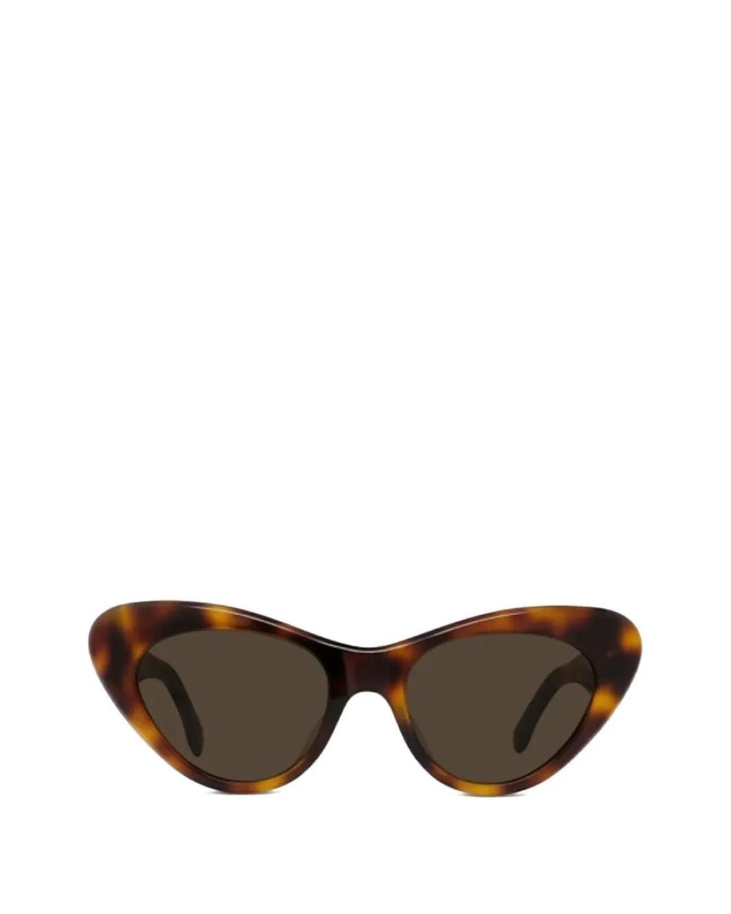 Givenchy Brown Tortoiseshell-Effect Cat-Eye Sunglasses