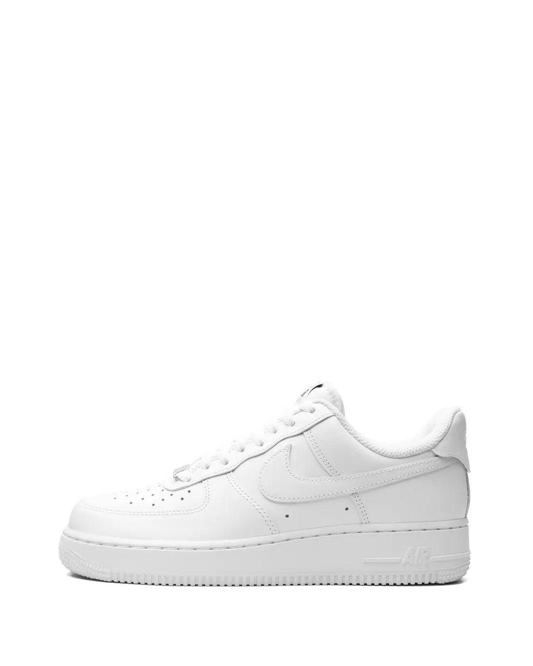 Nike White Air Force 1 Flyease Low-Top Sneakers