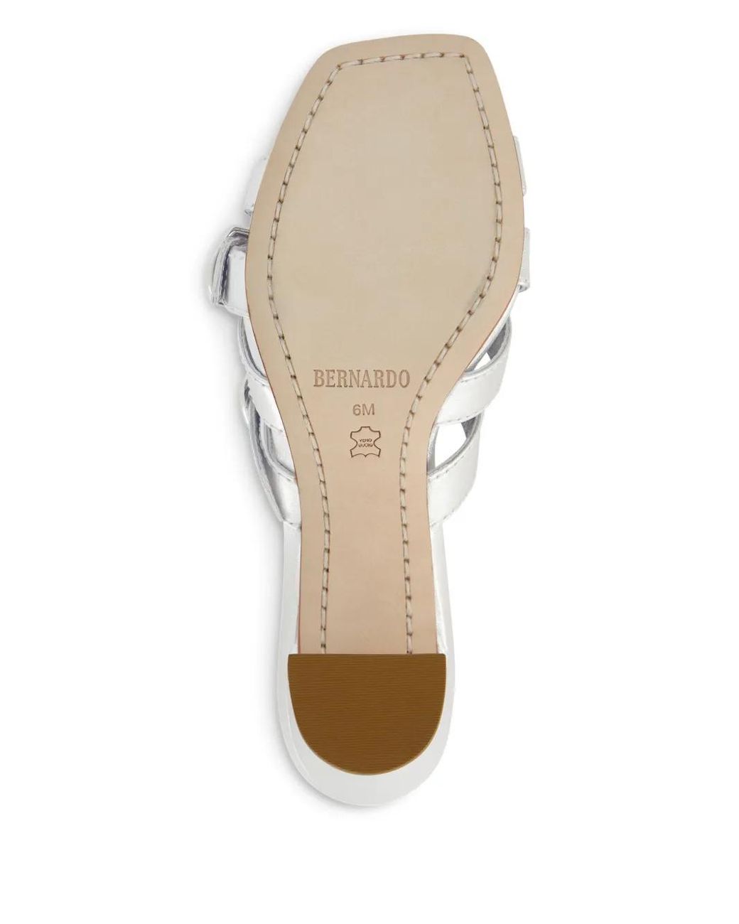 Bernardo White 1946 76Mm Bea Strappy Sandals