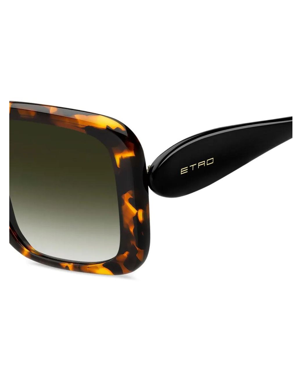 Etro Green Paisley Sunglasses