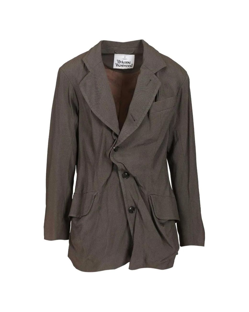 Vivienne Westwood Straight Blazer in Brown for Men | Lyst UK