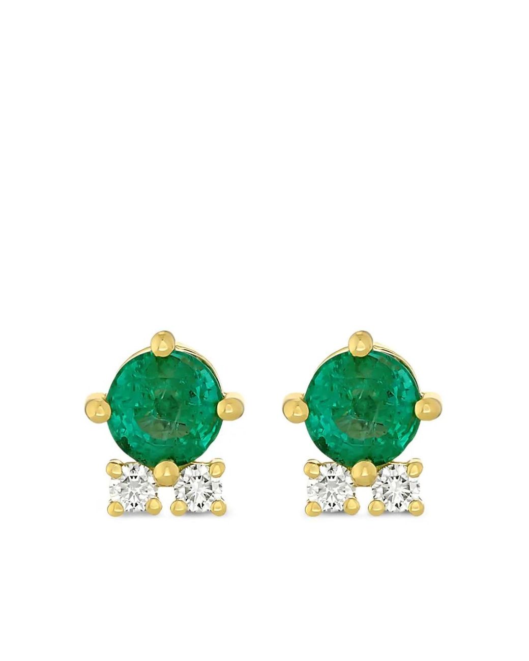 Orecchini Primrose di ROSEKEY in Green