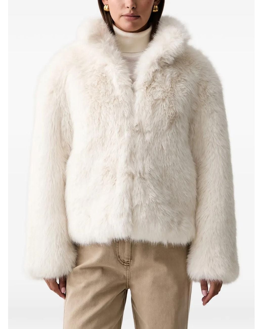 Silvian Heach Natural Veste Oversize Texturée