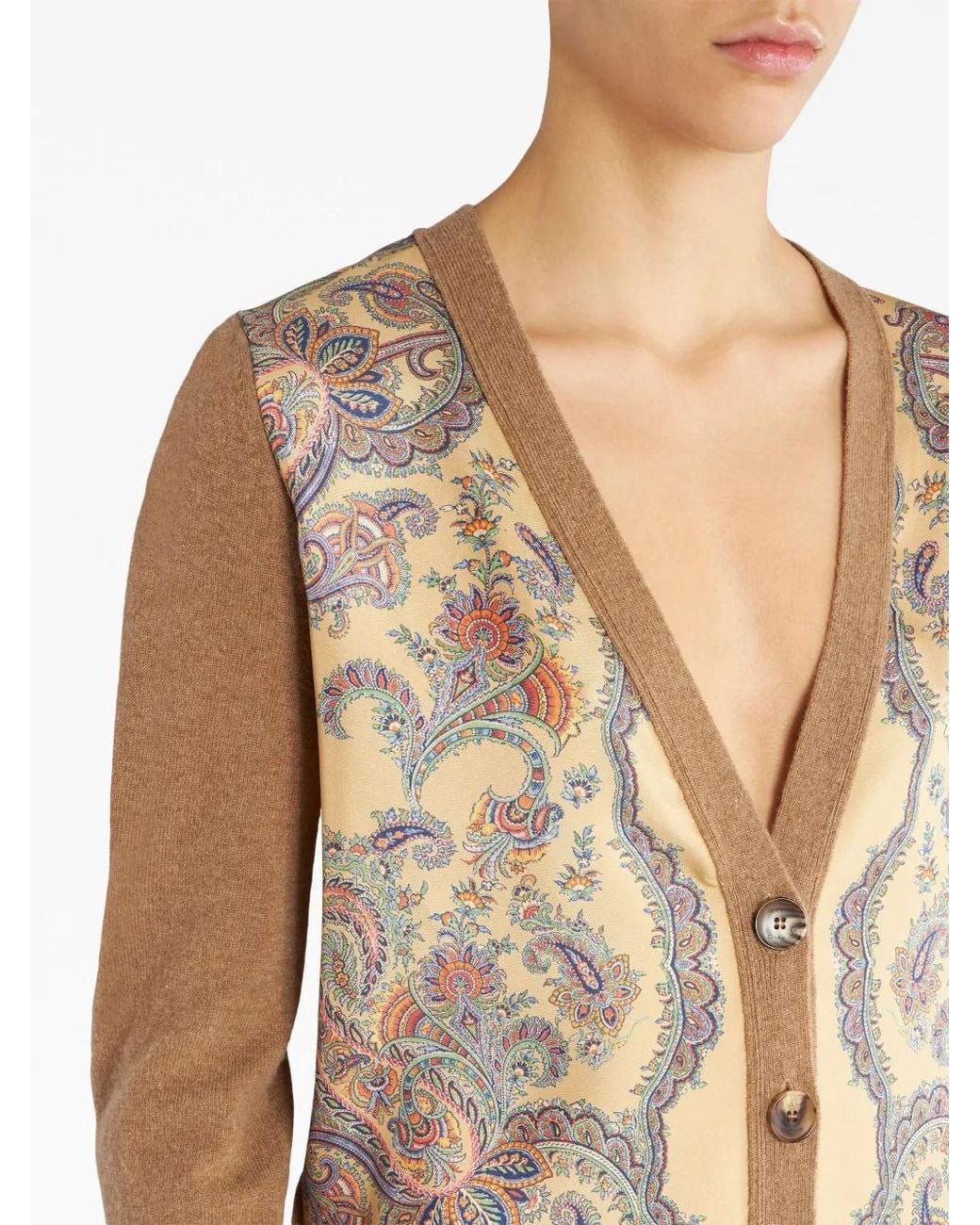 Etro Brown Cardigan