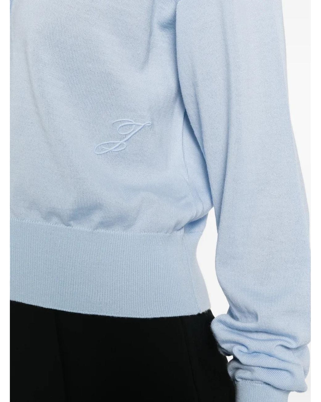 Jacquemus Blue Cardigan The J