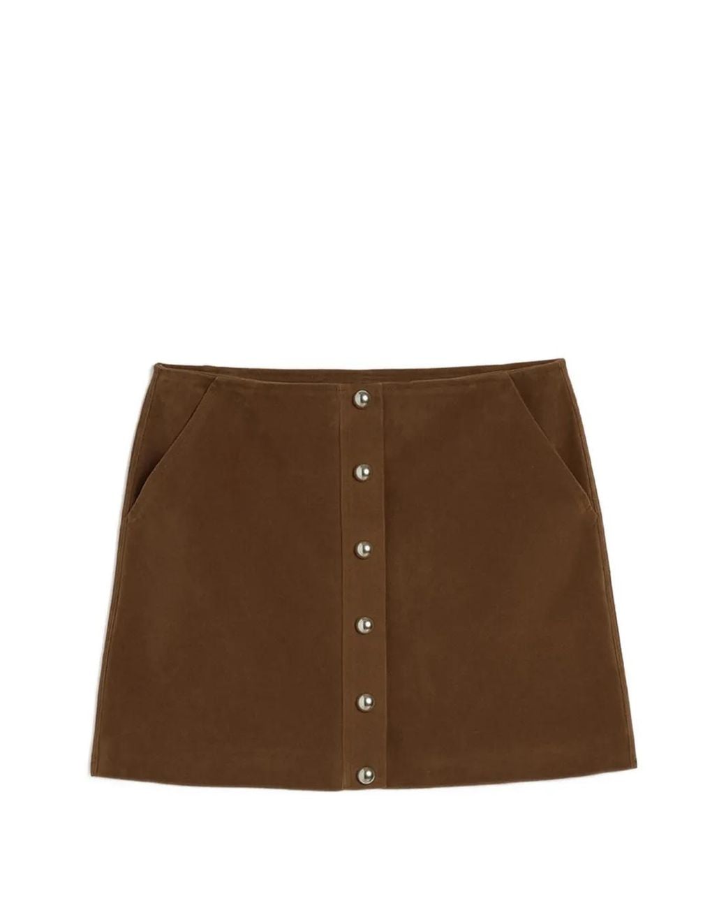 Apparis Brown Ella Mini Skirt