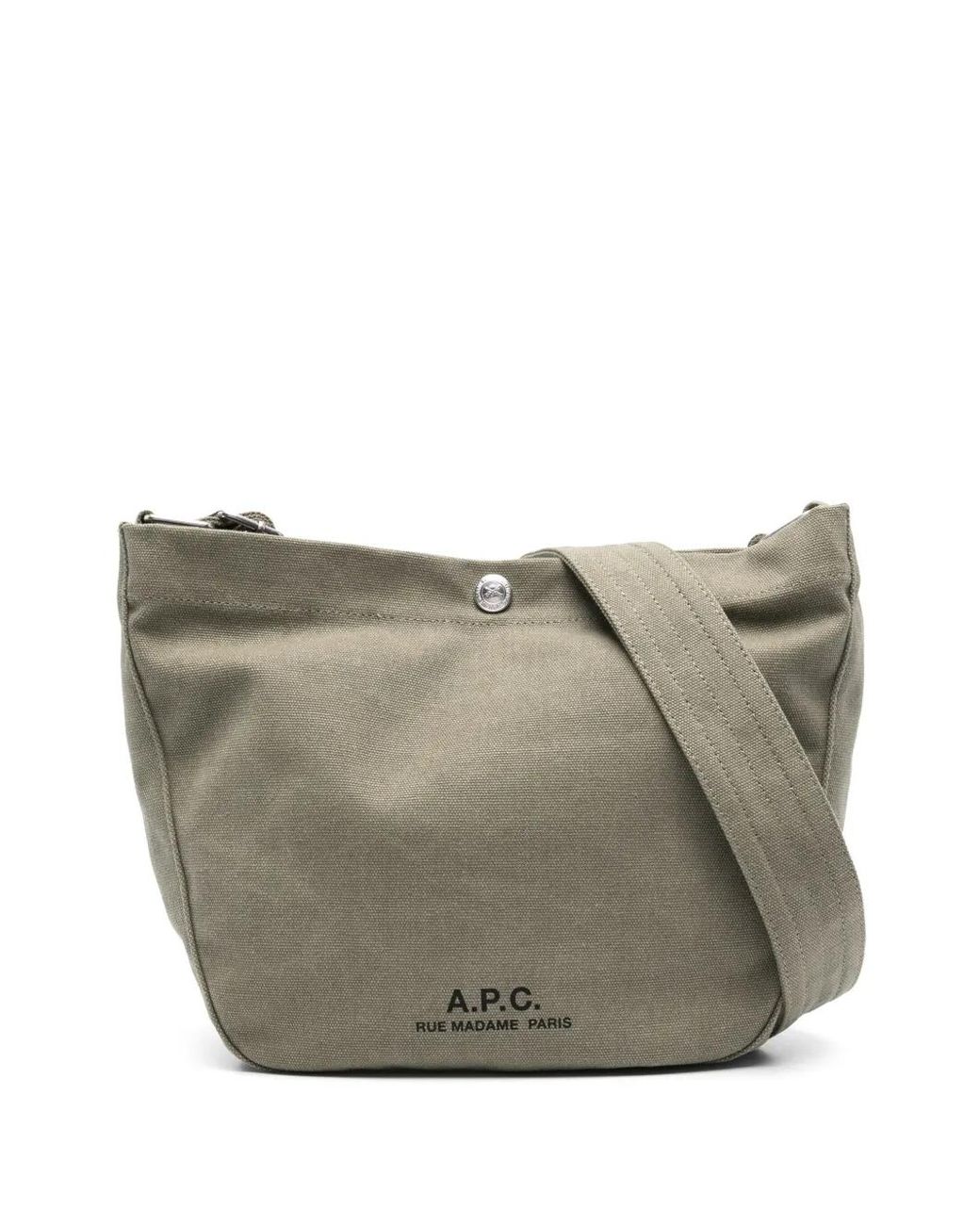 Borsa A Spalla Journal Piccola di A.P.C. in Gray