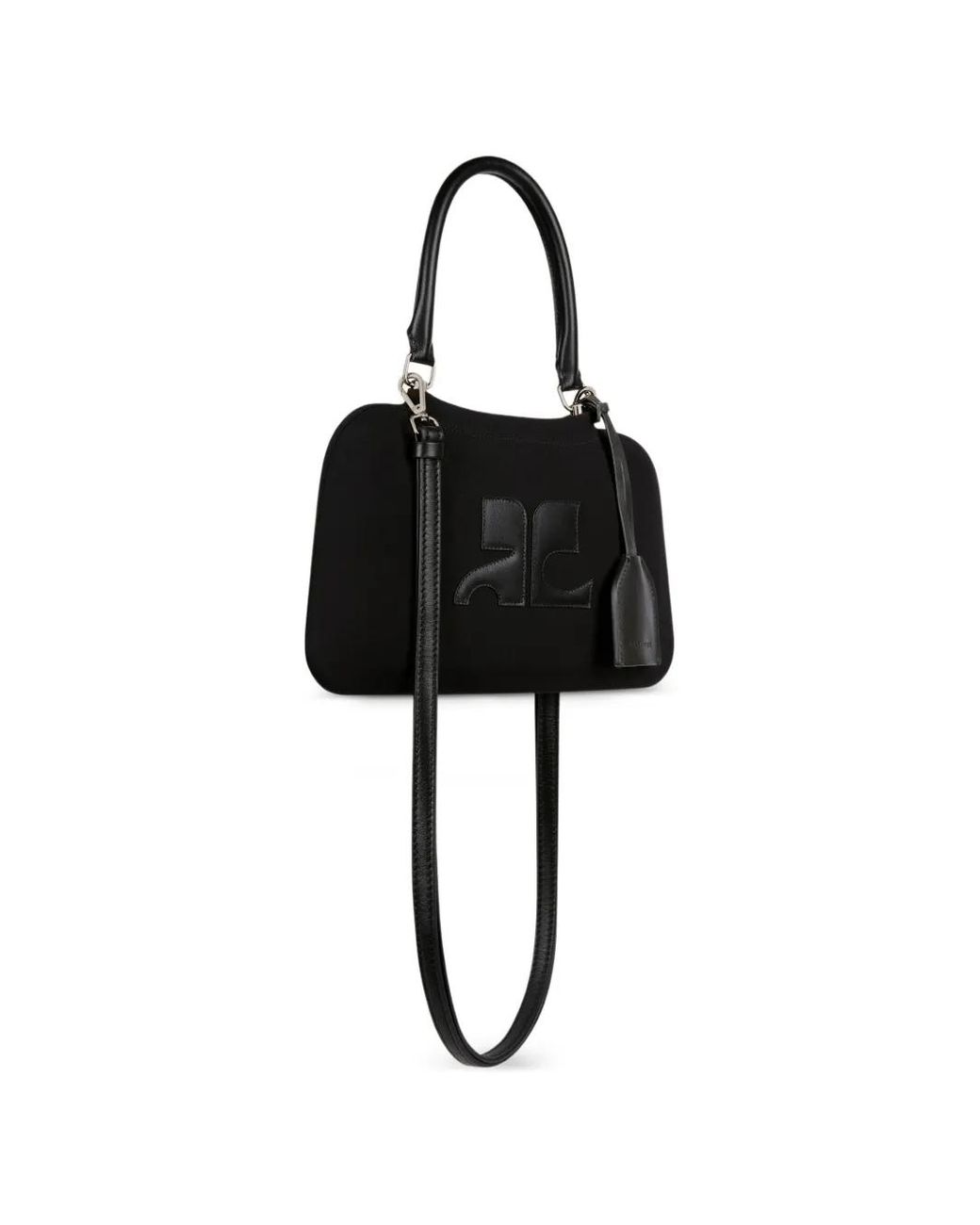 Borsa A Mano Shadow di Courreges in Black
