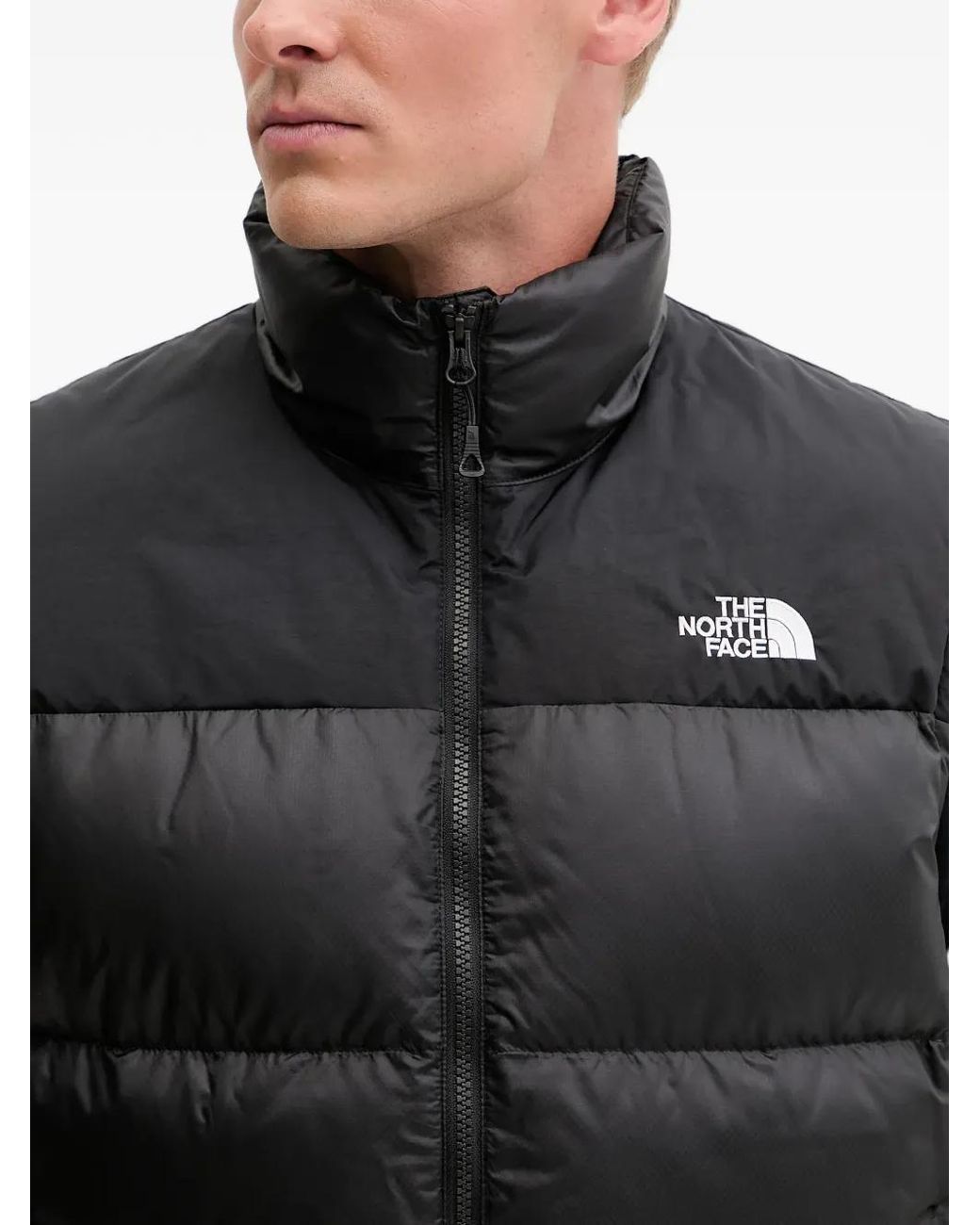 The North Face Black Padded Gilet for men