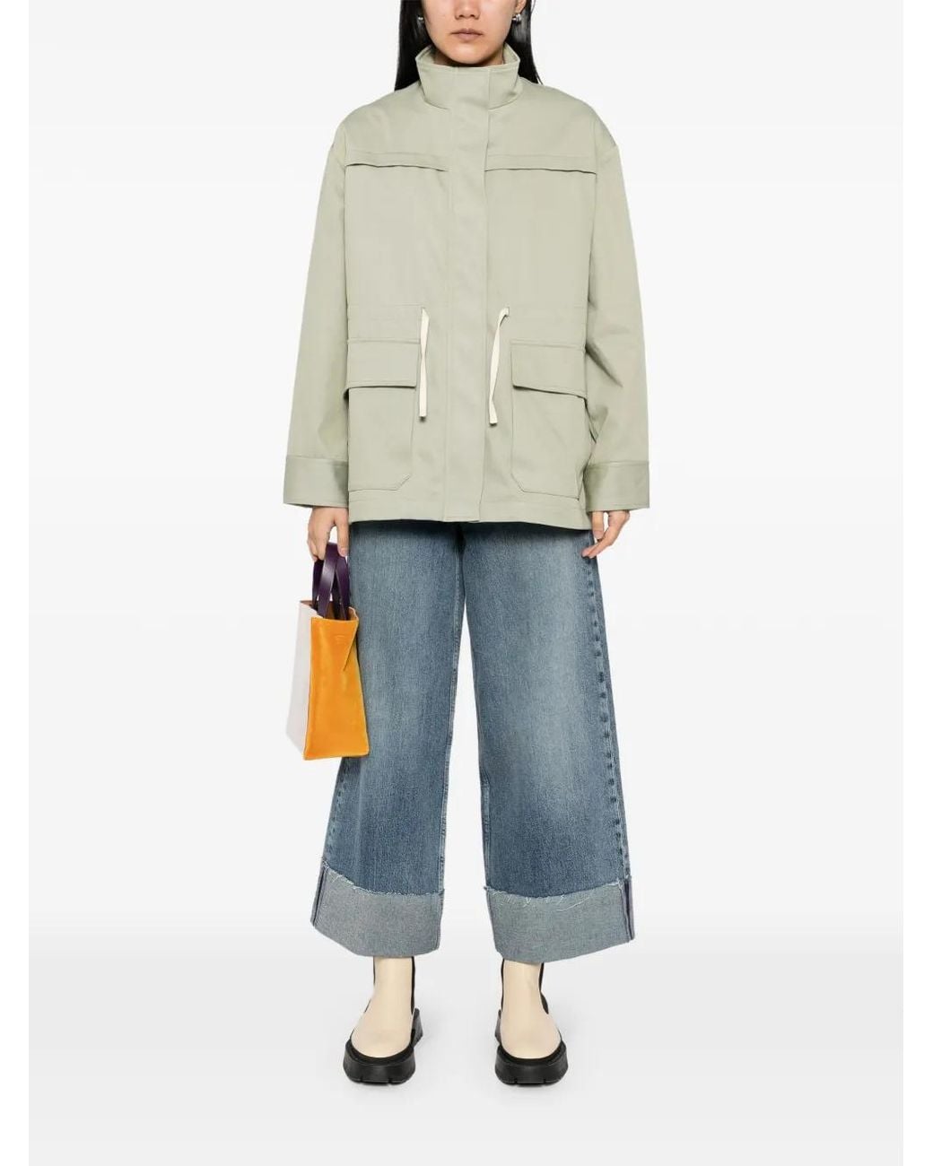 Maison Kitsuné Green Safari Jacket