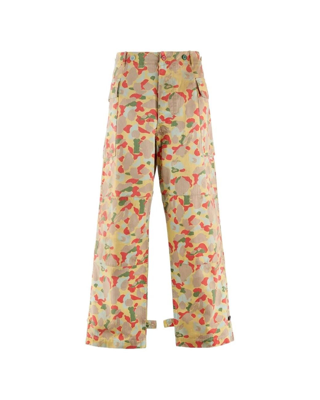 SAINT Mxxxxxx Natural X Sean Wotherspoon Camouflage-Print Cargo Pants for men