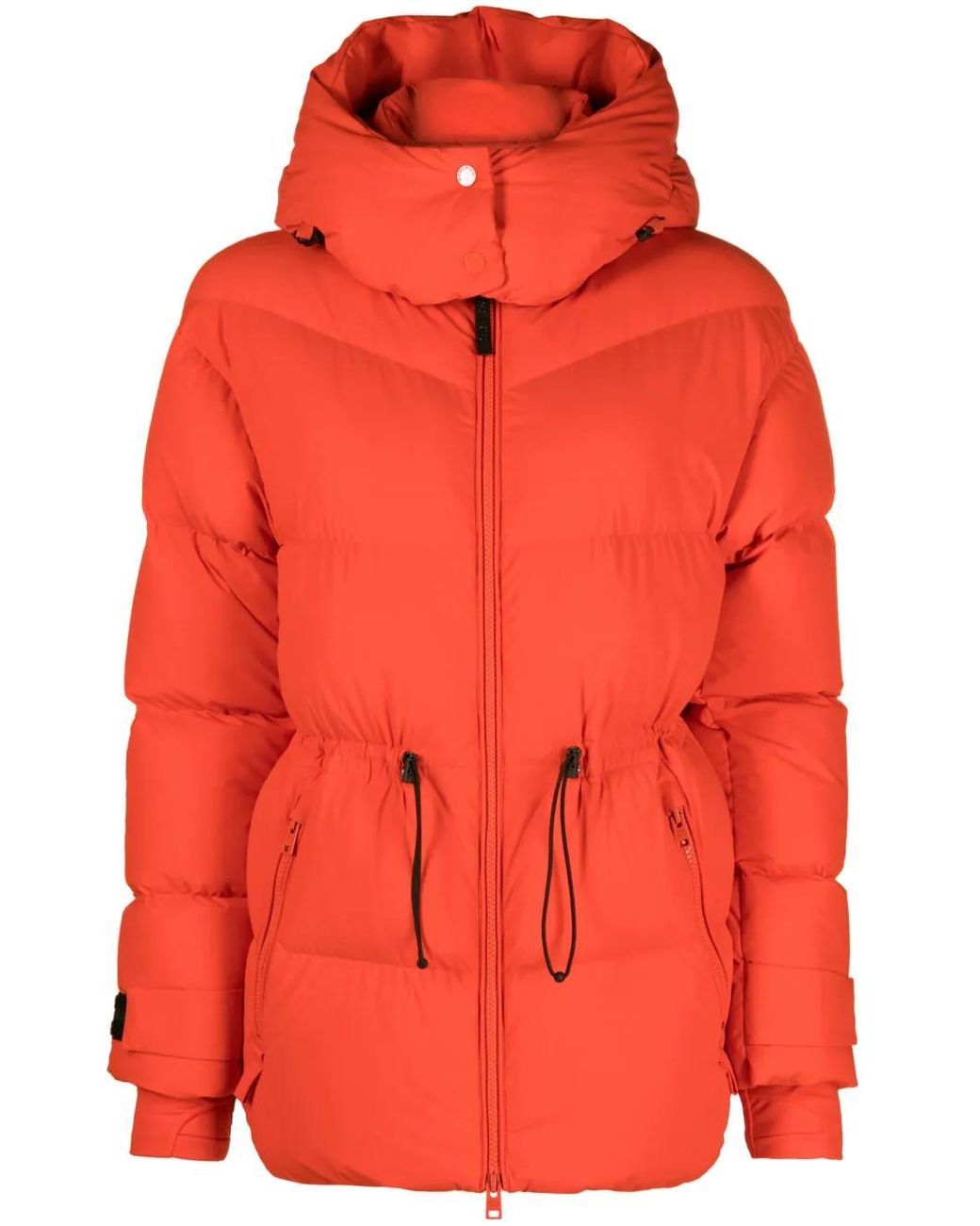 Woolrich Red Matt Hooded Down Jacket