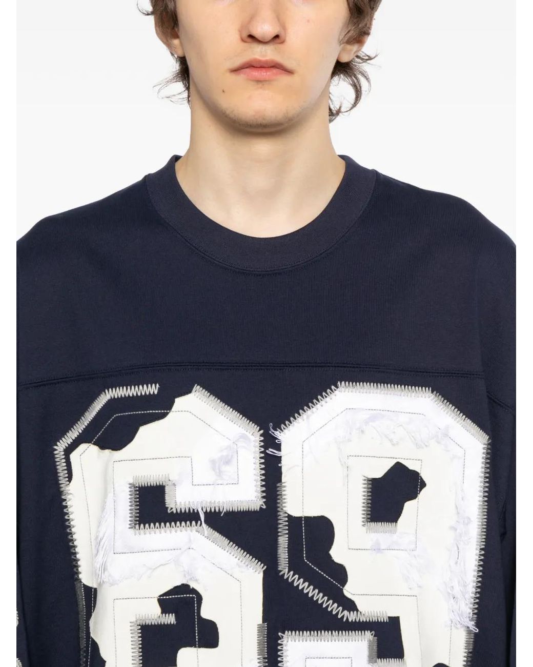 Mastermind Japan Blue T-Shirt À Imprimé Graphique for men
