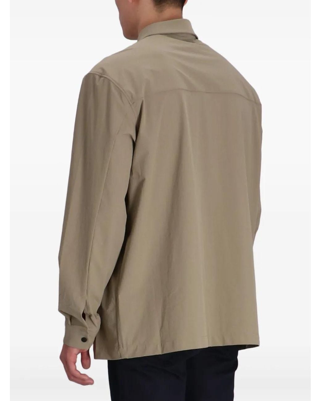 Camisa Basin Boss de hombre de color Natural