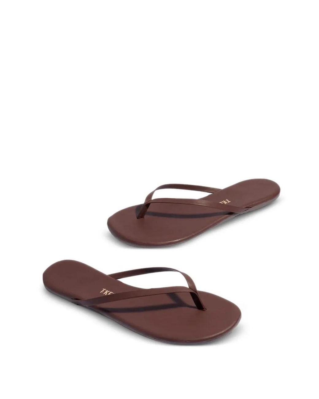 TKEES Brown Lily Foundation Flip-Flops