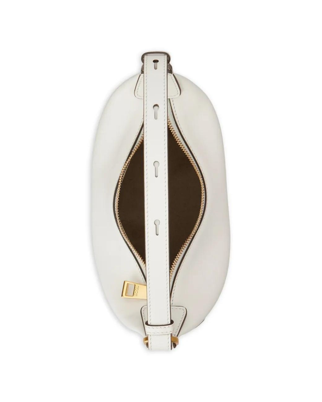 Tod's White Metal Dots Leather Mini Bag