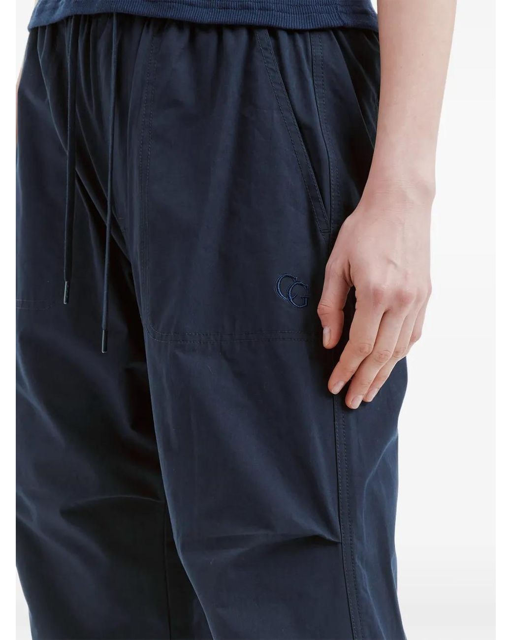 Chocoolate Blue Pantalon À Lien De Resserrage