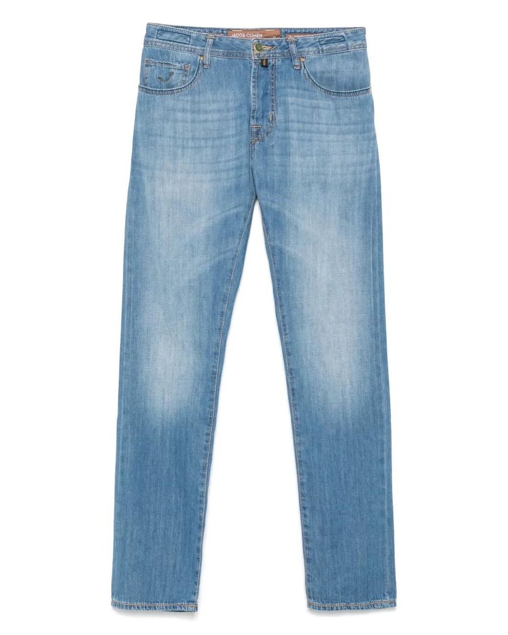 Jacob Cohen Slim Fit Denim Jeans in het Blue voor heren