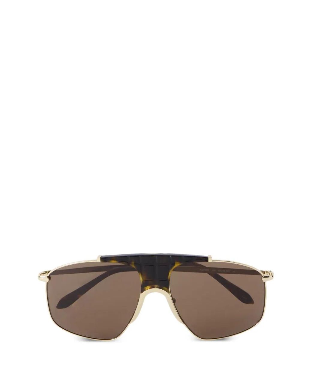 Alaïa Gray Pilot-Frame Sunglasses
