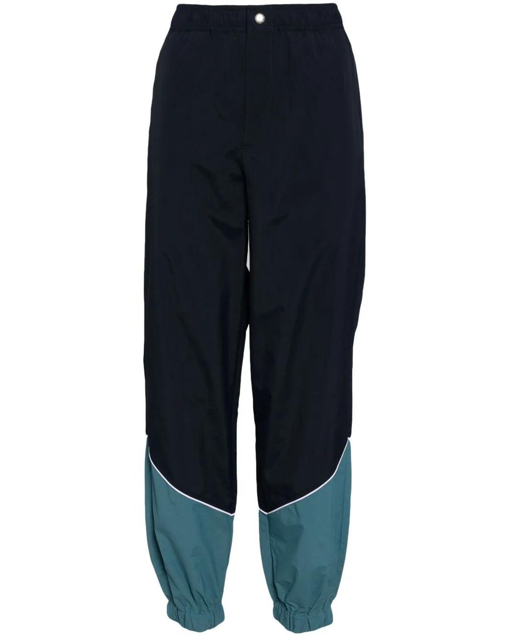 Maison Kitsuné Blue Technical Pants for men