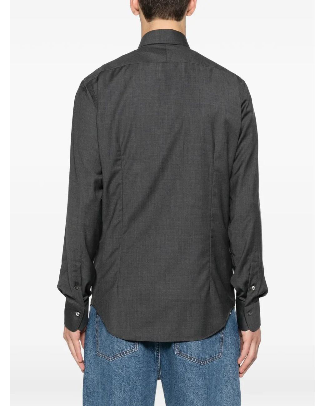 Alessandro Gherardi Gray Buttoned Shirt for men