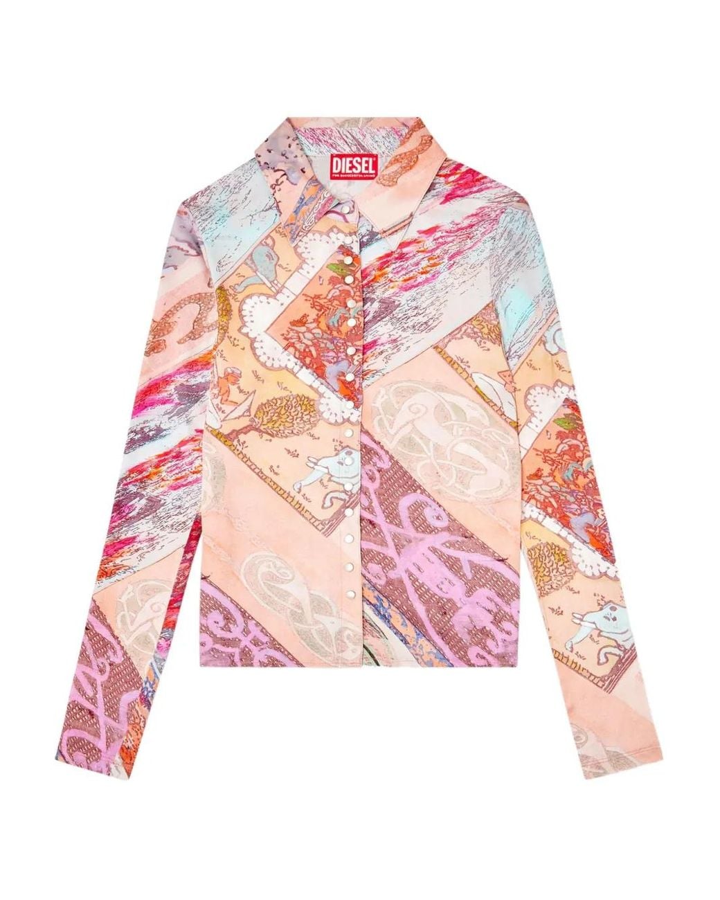 DIESEL Pink C-Amelia Shirt