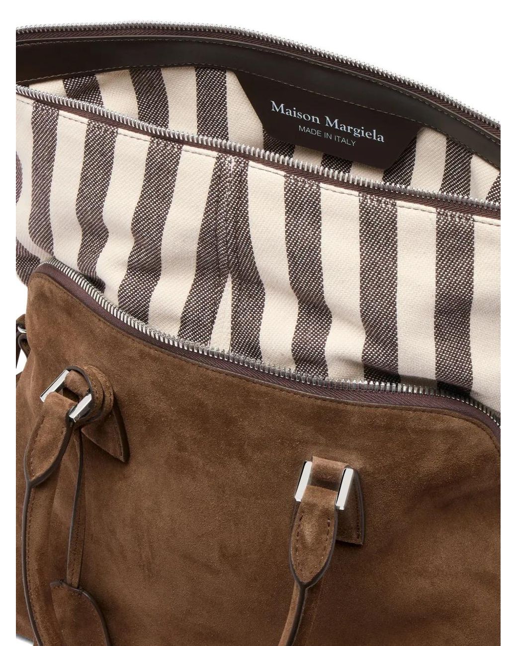Maison Margiela Brown Medium 5Ac Tote Bag