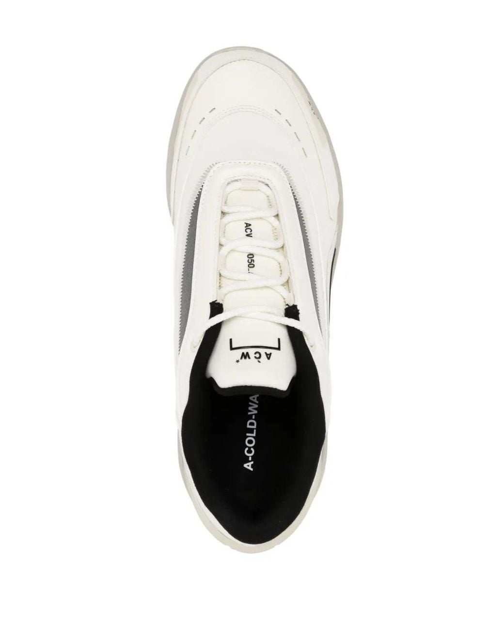 A_COLD_WALL* White Vector Low-Top Sneakers for men