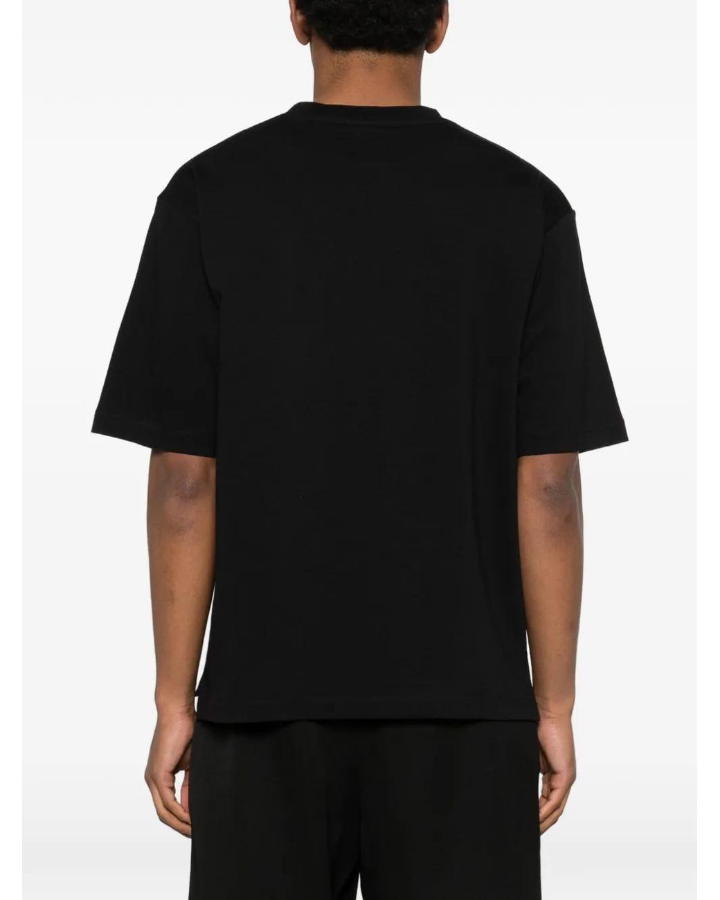 DSquared² Black Wild2 Loose Fit T-Shirt for men